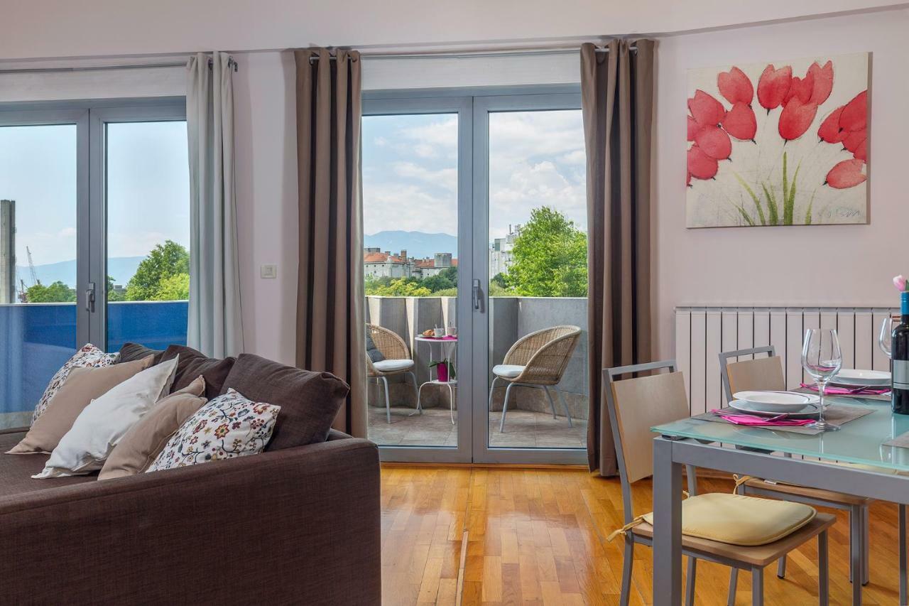 Deluxe Apartment Marina With A Private Parking Риека Экстерьер фото